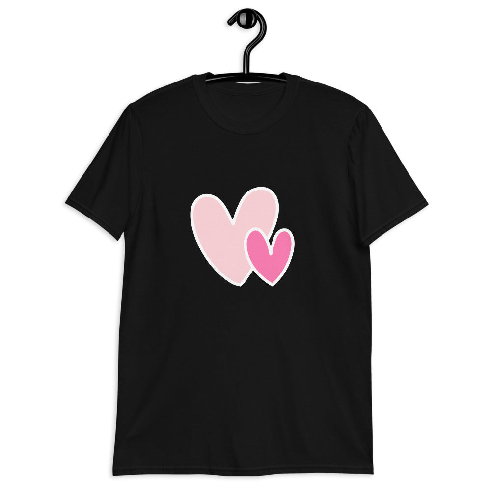 Pink Intertwined Hearts T-Shirt