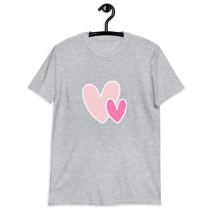 Pink Intertwined Hearts T-Shirt