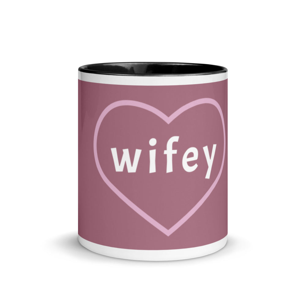 The Pink and Pretty Wifey Coffee Mug